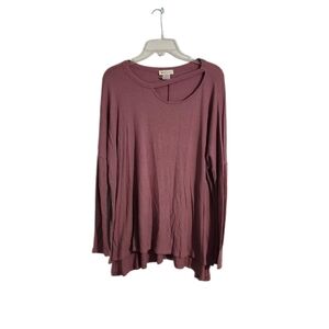 NWOT  CY Fashion   Women's S   Top/Shirt   Burgundy